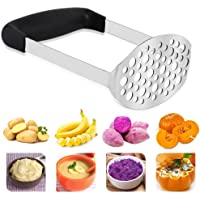 Los mejores  - Vegena Machacador de Patatas- Trituradora de Patata de Acero Inoxidable y Superficie Lisa Diseñado para Aplastar las…
